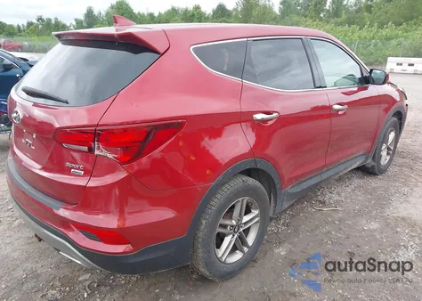 2017 Hyundai Santa Fe Sport 2.4L из США, поврежденный, VIN 5XYZTDLB4HG477605